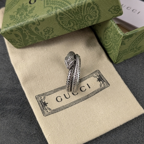 Gucci Snake Ring, US 10 Unisex Men's Women's - Picture 4 of 6